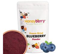Freeze Dried Blueberry Powder 1kg - 100% Fruit Ingredient, No Additives or Preservatives - Natural Flavour & Colour for Baking, Smoothies and Desserts