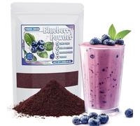 Freeze Dried Blueberry Powder 220g - No Additive Blueberries Fruit Powder, Wild Blueberry Extract, Rich in Antioxidants, Natural Food Colouring for Yoghurt, Smoothies, Oatmeal, Baking