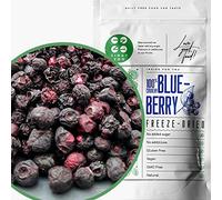 Freeze Dried Blueberry Wild | Freeze Dried Fruit | Mill Dried Blueberries for Vegan Wild Blueberry Powder | Fresh Bilberry Frozen and Fruit Bites Trail Mix with other Dried Fruits | Vaccinum Myrtillus
