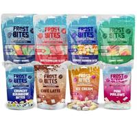 Freeze Dried Candy Box 8 Pack Gift Set - Crunchy Sweets Selection Bundle - Includes Rainbow Bites, Ice Cream, Mini Marshmallows, Gummy Rings, Watermelon Slices, Cafe Latte & Gummy Worms