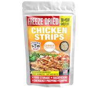 FREEZE DRIED Chicken Strips Cooked - Family Pack, 2 lbs, 30-Year Shelf Life, No Refrigeration Needed | Perfect for Backpacking, Camping, Emergencies, and Food Storage | Grass-Fed - Preserving Your