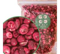 Freeze Dried Cranberries | XL 250g Natural Premium No Added Sugar Freeze Dried Fruit | Cranberries Dried to Make Own Cranberry Powder, Cranberry Sauce or Fruit Snack Freeze Dried Sweets | ZingyZoo