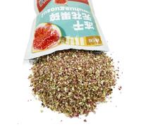 Freeze Dried Crushed Figs Pieces 100g - Dried Fruit Bits - 100% Natural, No Added Sugar or Preservatives Raw Dry Grit for Baking, Cake Decorations, Yogurt, Porridge Oat, Smoothie