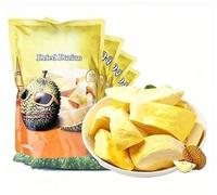 Freeze-Dried Durian (100g/200g) Preserved Fruit, Healthy Fresh Fruit Snacks, Dim Sum, Desserts, Biscuits, Pure Vegetarian, Delicious Chinese Snack Gifts (100g)