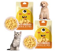 Freeze Dried Egg Yolk Particles,Freeze Dried Chicken Breast & Quail Eg/g Cat Treats,High Protein,Easy Digestion Snacks for Cats & Dogs,Fre/eze-Dri/ed Meals,Fre/eze Dri/ed Chicken Cat Treats(Egg yolk)
