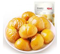 Freeze Dried Fresh Fragrant Chestnut Kernels, Dehydrated Chestnuts 80g/bag, Nut Shelled Sweet Chestnut Kernels, Dried Fruits, Family Leisure Snacks, Healthy Snack Gift Packs (5 Bags)