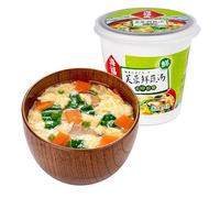 Freeze dried instant vegetable soup,Healthy breakfast,Instant Meals & Sides,Brewed soup,Japanese miso soup,Sour spicy tomato soup,fresh soup gift (Fresh vegetable soup,1can)