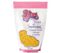 Freeze Dried Mango Crispies 375g - 100% Real Fruit Puree Mango Sprinkles | Crisp Dried Fruit Inclusions for Chocolates, Baking, Ice Cream & Desserts