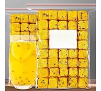 Freeze-dried passion fruit, with a rich aroma, sweet and sour taste, and rich in vitamin C, can be brewed with water or chewed directly-a delicious and healthy snack gift! (100g)