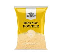 Freeze Dried Powder Pure Fruit Powder, Finely Milled Dehydrated Powder Fresh Edible Tropical Powder for Baking, Smoothie Fruit Flavour, Icing (Orange Powder 100g)