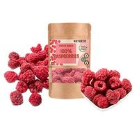 Freeze dried Raspberries with no additives for snacks, natural cake decoration, smoothies homemade granola or muesli, camping (40g)