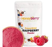 Freeze Dried Raspberry Powder 100g - Finely Milled Fruit Powder - Dehydrated from Frozen, 100% Pure and Natural, No Added Sugar or Preservatives Raspberry Powder for Baking, Smoothie, Icing, Frosting