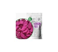 Freeze Dried Red Dragon Fruit | 100% Natural Raw Unsweetened Pink Pitaya Pieces | Freeze Dried Fruit Red Pitahaya | Make Smoothie Powder or Snacking |