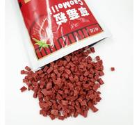 Freeze Dried Strawberry Pieces 100g - Dried Fruit Bits - 100% Natural, No Added Sugar or Preservatives Raw Dry Grit for Baking, Cake Decorations, Yogurt, Porridge Oat, Smoothie