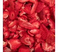 Freeze Dried Strawberry Slices 100g - Freeze Dried Fruit - 100% Strawberries · No Added Sugar or Additives Perfect as Healthy Snacks, For Baking, Cake Decorations, Oats, Smoothies and More.