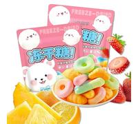 Freeze Dried Sweets - 2 Packs Fun Candy Multiple Fruit Flavors, Mixed Packaging Strawberry, Blueberry, Pineapple, Sweet Orange, Apple Perfect Healthy Snack For Kids & Adults(40g*2)