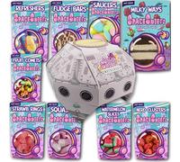 Freeze Dried Sweets Box - UFO Variety Boxes - Multiple Sizes And Flavours - Bestseller, Sour and Chocolate Box - Space Sweets - The Ultimate Sweet Gift Box (Bestseller (9 Packs))