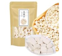 Freeze Dried tofu Chunks, Freeze-Dried Vegetables, Snack Foods, Fresh diced tofu, tofu Chunks, dehydrated Vegetable Jerky, tofu Soup, Ready to eat tofu (500g)