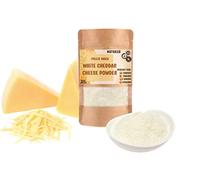 Freeze dried White Cheddar cheese powder Keto friendly Sugar free for popcorn sauces nacho long shelf life (100g)