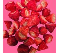 Freeze-Dried Whole British Strawberries Natural Strawberry Fruit Pieces, Premium Quality made in UK