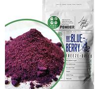 Freeze Dried Wild Blueberry Powder | XXL 500g Vaccinium Myrtillus Pure Blueberries Fruit Milled to Bilberry Powder | Make Smoothies Bowls, Superfood Like Aronia, Acai Berry Powder | ZingyZoo