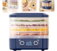 Freeze Dryer Machine for Home, Food Dehydrator Machine with Digital Timer and Temperature Control, Perfect for Freeze Dried Candy, Fruit, Meat, Vegetables, and Snacks - 5 Trays,Blue