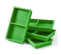 Freeze Dryer Trays, 4-Piece Stackable Freeze Dryer Set, Flexible Non-Stick Containers, Multipurpose Freezing Solution, Easy To Clean, 11x17.6x2.6cm, For Food Storage Kitchen Baking