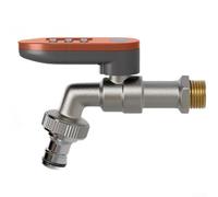 Freeze Proof Outdoor Faucet Constructed from Solid Brass with Integrated 3-Digit Lock for Authorized Water Control