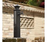 Freeze Proof Outdoor Faucet Frost Free Hydrant，Decorative Fountain with Faucet Retro Water Column for Garden Farm Pasture Backyard Irrigation Washing