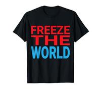 Freeze THE World Text Block T-Shirt