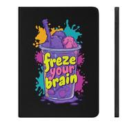 Freeze Your Brain Funny Tablet Case Compatible with IPAD Air4/Air5 （10.9in） Personality Protective Cover with Pen Slot