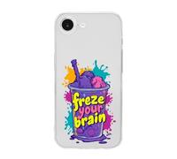 Freeze Your Brain TPU Cell Phone Case Compatible with iPhone 16/16 Plus/16 Pro/16 Pro Max/16 E Soft Protective Shell