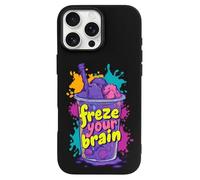 Freeze Your Brain TPU Cell Phone Case Compatible with iPhone 16/16 Plus/16 Pro/16 Pro Max/16 E Soft Protective Shell