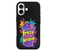 Freeze Your Brain TPU Cell Phone Case Compatible with iPhone 16/16 Plus/16 Pro/16 Pro Max/16 E Soft Protective Shell