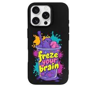Freeze Your Brain TPU Cell Phone Case Compatible with iPhone 16/16 Plus/16 Pro/16 Pro Max/16 E Soft Protective Shell