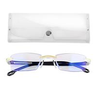 FREEZE2TRIM NoBlu Vision Bluelight Glasses for Men & Women - noblu glasses no blue light glasses for woman and men screen, eye strain & sleep | computer gaming glasses with clear frame & travel case