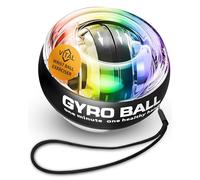 FREEZE2TRIM Vital Wrist Ball Exerciser Gyroscopic Wrist Strengthener & Forearm Trainer with Zinc Rotor Grip Strength Training, Vital Wrist Ball Hand Exerciser (Multi Color with LED Lights)