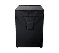Freezer Anti-UV Cover - 40x25x35 Inches Oxford Fabric Protector | Waterproof Dustproof Shield - 420g Black Appliance Cover with Storage Bag Ideal for Kitchen Utility Room Basement Balcony