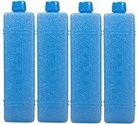 Freezer Blocks - 4 Pack 200/350/600ml Packs For Cool Box, Reusable Freezer Packs Cooler Ice Packs Long Lasting, Portable Cooler Freezer Ice Pack For Refrigerator Air Conditioner Fan Lunch Box
