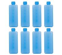 Freezer Blocks | Freezer Packs For Coolers Long Lasting Extra Cold | Reusable Ice Pack Cooler Lunch Boxes | 8 Piece Cooling Crystal Freeze Box Accessories For Home Kitchen Drink Food Refrigerator Tra