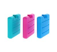Freezer Blocks Ice Cubes Reusable Plastic Multi Colored Frozen Cold Chilled Cube Disposable Fast Freezing Non Fuss Easy to Use and Store for Drinks Whiskey Cocktails Parties & BBQ