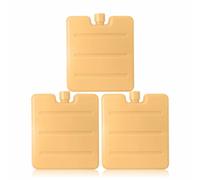 Freezer Blocks Mini Reusable Ice Brick Pack Freezer Cooler Blocks & Bag Long Lasting Cold Ice Pack Suitable Use Home Kitchen Camping Travel Picnic BBQS Cool Freezer Blocks Assorted Colors 100g (3pack)