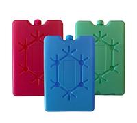 Freezer Blocks Reusable Ice Boards Ice Brick Cooler Block Freezer Cooler Bags Box Freeze Board Long Lasting Ice Packs Cooler Block Freezer Blocks for Cool Bags Ideal for Picnic Camping (Pack of 3)