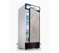 Freezer Cover Insulated Refrigerator Universal Fit For Vertical Refrigerated Display Cabinet Single And Double Door(66x190cm/26.0x74.8in)