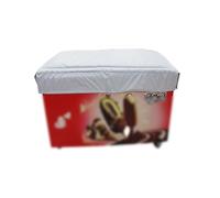 Freezer Cover Waterproof, Fridge Refrigerator Shelter Uv-Protecting Insulated Cotton For Display Cabinets(Silver,190x85cm/74.8x33.5in)