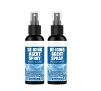 Freezer Defrost Spray Multi-Use Fridge Deicer Remover50ml. (2PCS) | Powerful Frost Remover, Odor-Eliminating Cleaner, Efficiently Quickly Removes Frost & Ice Build-Up, Stain Remover.
