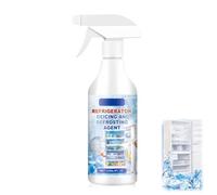 Freezer Defrosting Spray, Defrost Sprays for Freezers, Fridge Cleaner Deicer, Fridge Cleaner Deicer, Multi Use KitchenCleaner Deep Freeze Spray, Quickly Removes Ice Buildup, Easy to Use