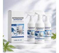 Freezer Defrosting Spray, Defrosting Spray for Fridge Freezer, Deep Freeze Defrost, Powerful Deicer, Extend the Life of Refrigerator, Save Energy, Improve Refrigerator Operating Efficiency (3, A)