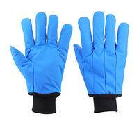 Freezer Gloves, Ice Gloves for Hands 32cm Cryogenic Gloves Liquid Nitrogen Protective Gloves Low Temperature Resistance Labor Hand Wear Cold Storage Safety Frozen Gloves