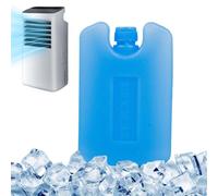 Freezer Ice Block - 230ml Ice Packs Air Cooler, Reusable Freezing Gel Blocks | Pre Filled Thermal Chill Storage Units, Temperature Control For Home Office Car Road Trip Food Preservation Use